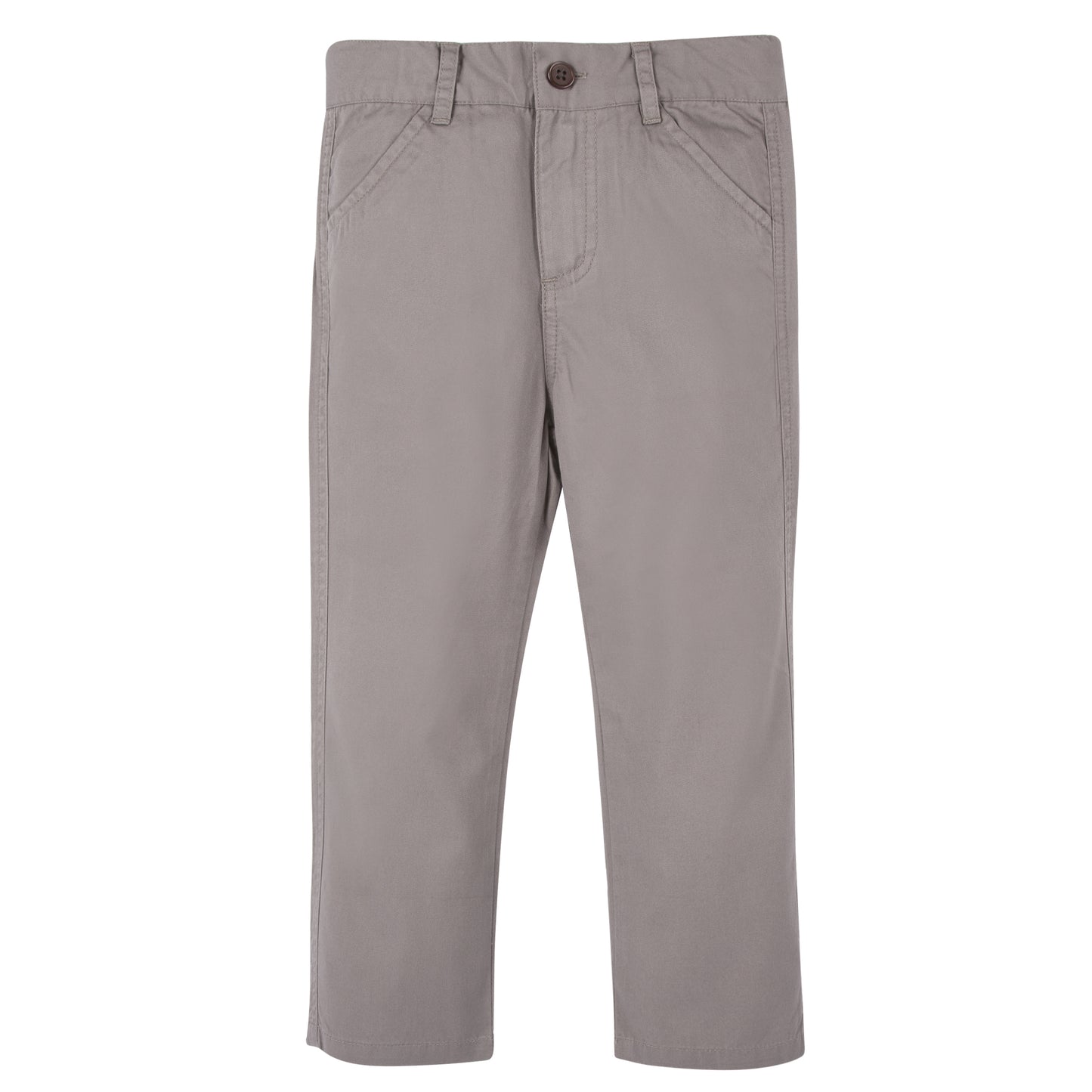 Andy & Evan Grey Twill Skinny Pants