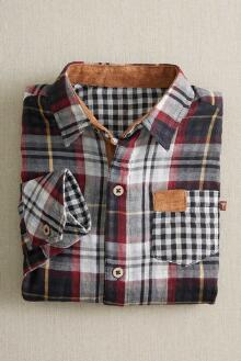 Fore! Axel & Hudson Multi Plaid Shirt