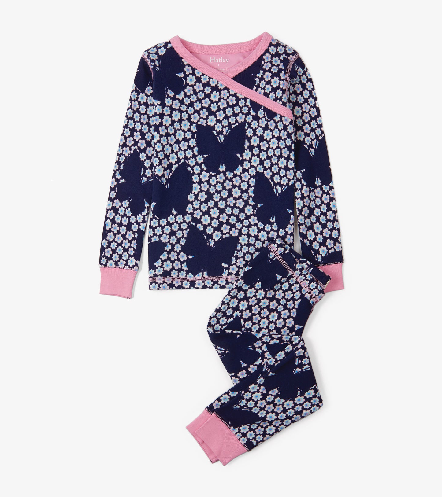 Hatley Butterflies & Buds Pajama Set