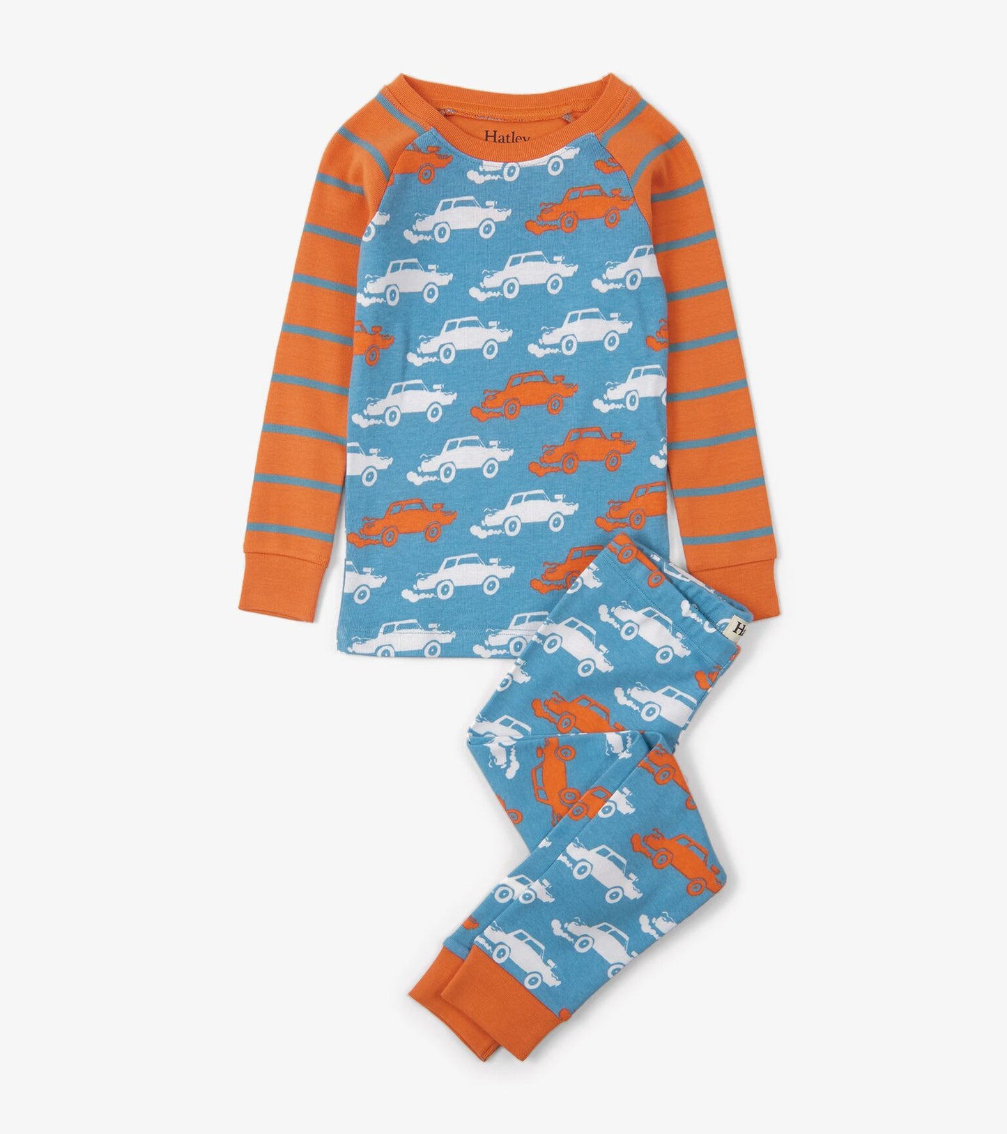 Hatley Derby Cars Pajama Set