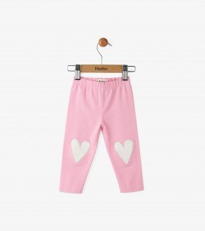 Hatley Pink Heart Leggings