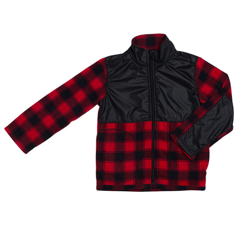 Kapital K Plaid Fleece Jacket