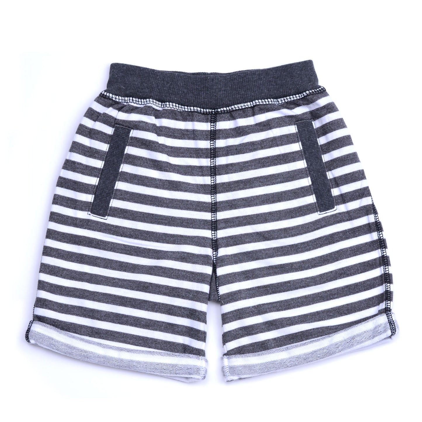 Kapital K Striped French Terry Shorts