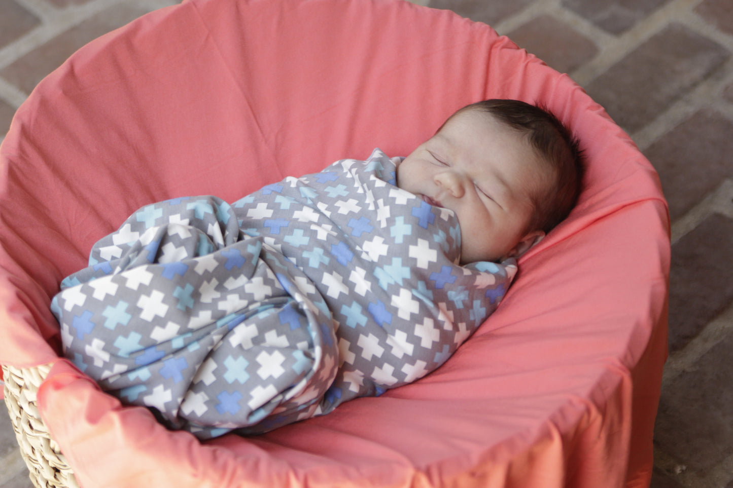 Sweet Bamboo Pink Swaddle Blanket