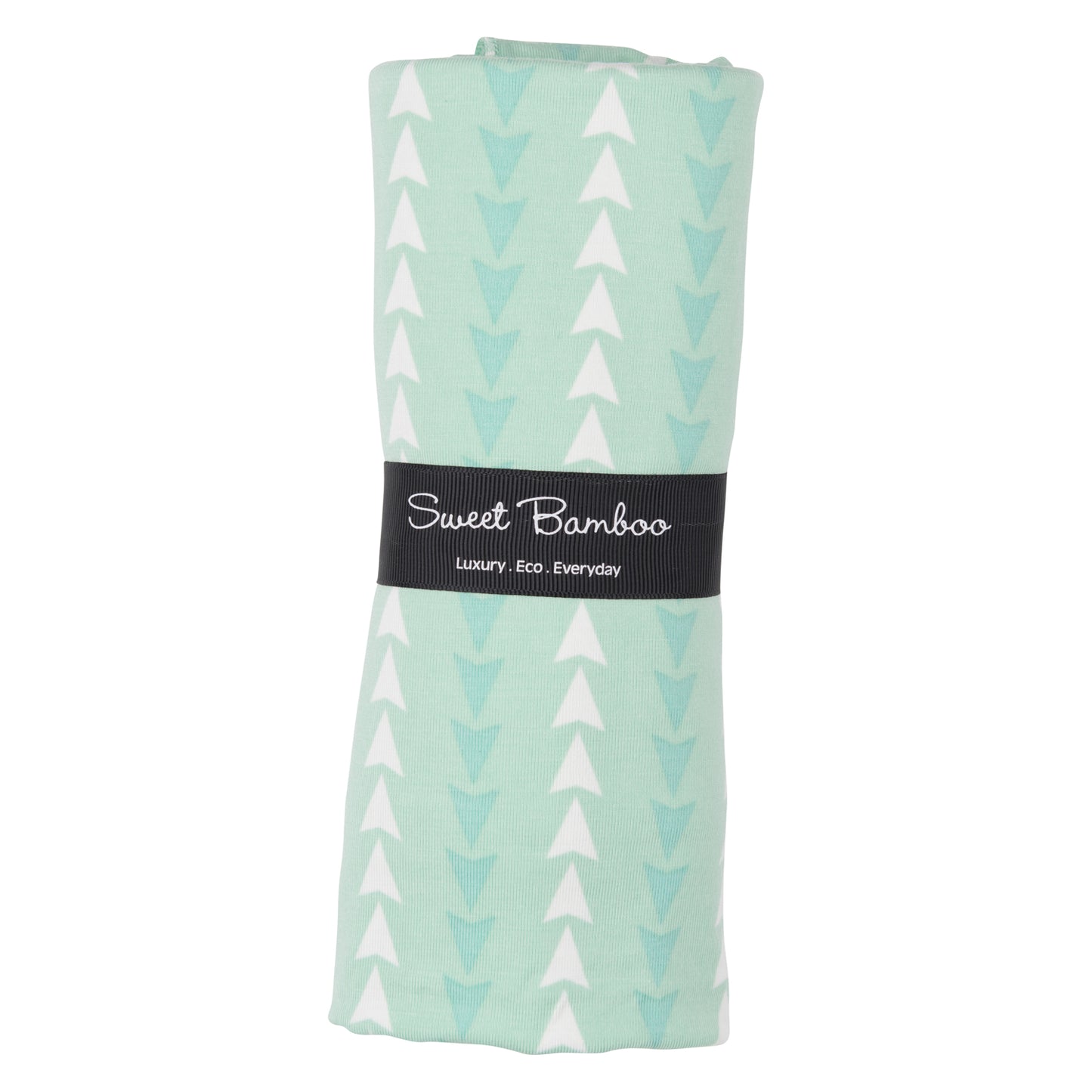 Sweet Bamboo Mint Swaddle Blanket