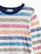Splendid Stripe Tee & Jogger Set