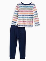 Splendid Stripe Tee & Jogger Set