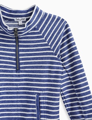 Splendid Reverse Stripe Pullover