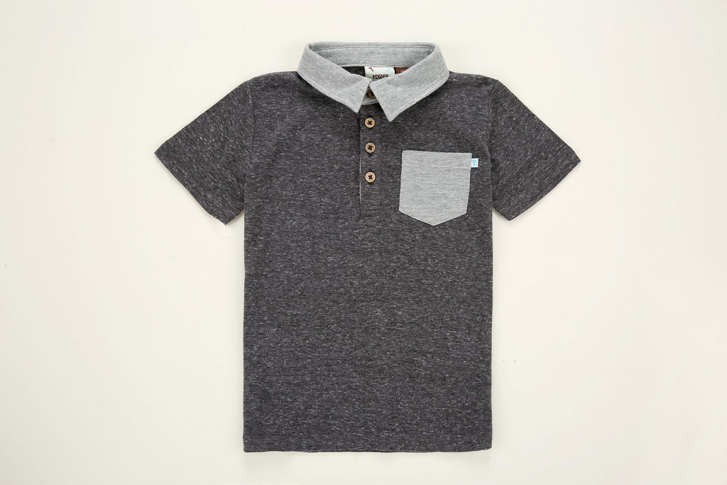 Fore!! Axel & Hudson Charcoal Polo