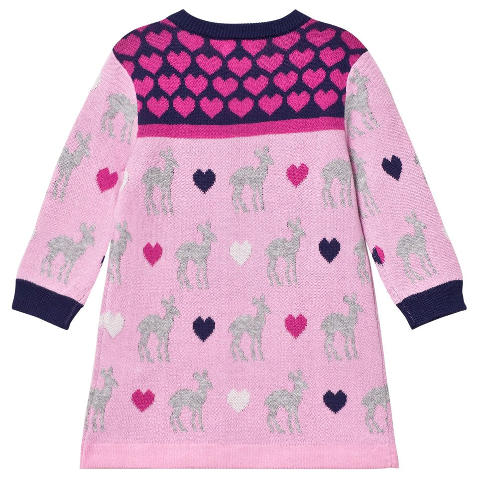 Hatley Deer Hearts Mini Sweater Dress