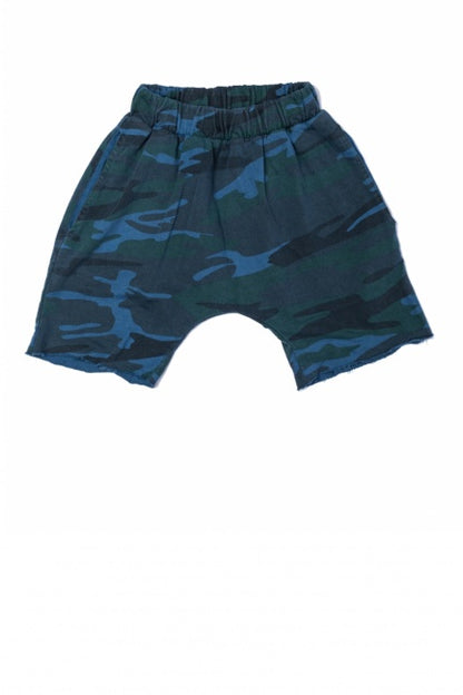 Joah Love Cove Blue Camo Shorts