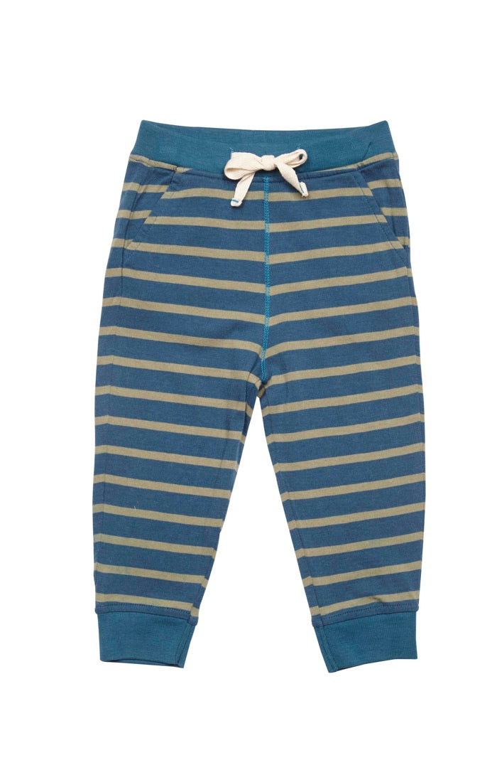 Blue Rooster Oil Green Gus Striped Pant