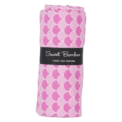 Sweet Bamboo Pink Swaddle Blanket